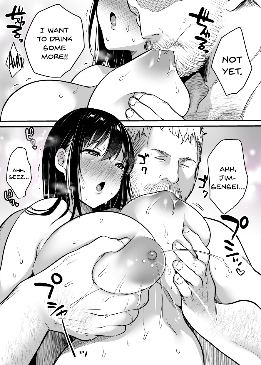 Hentai Manga Comic-I can't escape from Mr. Jim - A middle-aged foreign man is always hanging out with me-Read-129